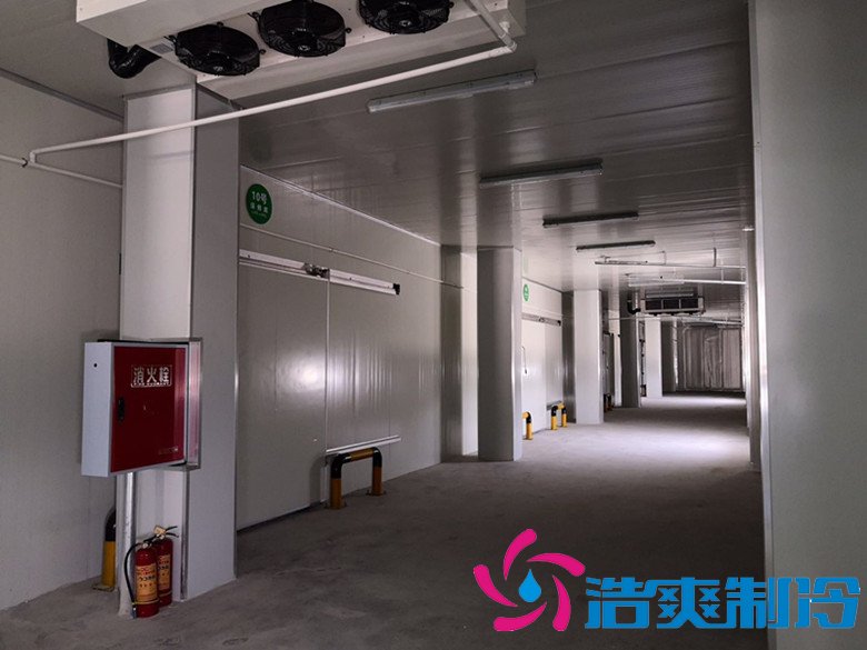 浙江佳時食品3000㎡牛肉、豆制品加工低溫冷藏冷凍庫完工圖片